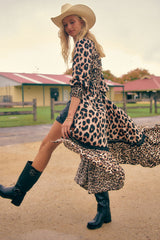 The Untamed Sabrina Maxi Dress