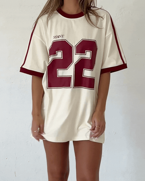 Twenty Two Tee - Cherry