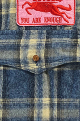 The Horse Power Flannel Shirt - Blue