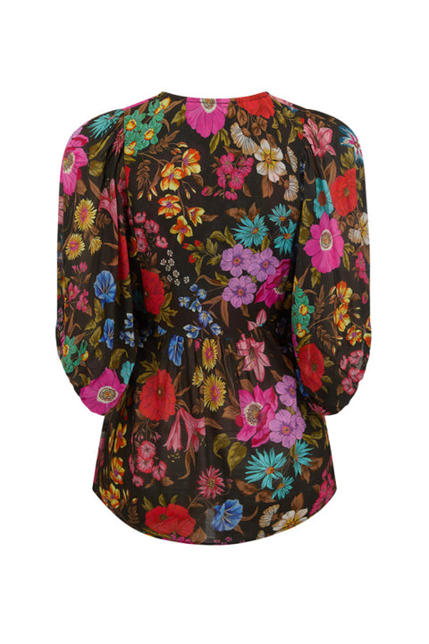 Valley of the Dolls Boho Blouse - Onyx