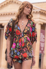 Valley of the Dolls Boho Blouse - Onyx