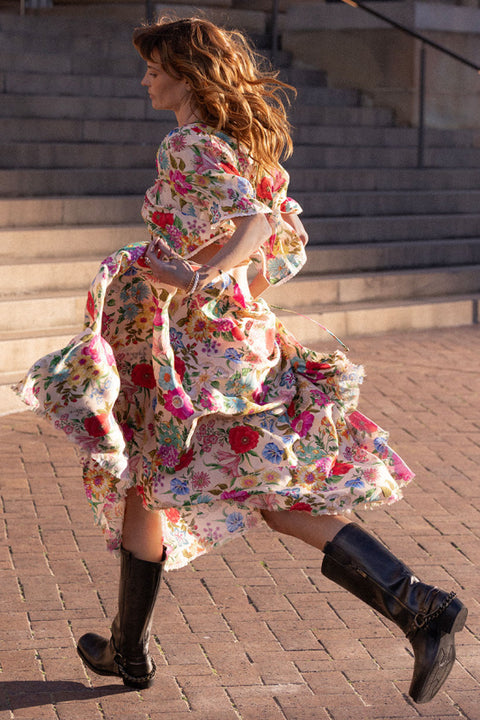 Valley of the Dolls Maxi Skirt - Opal