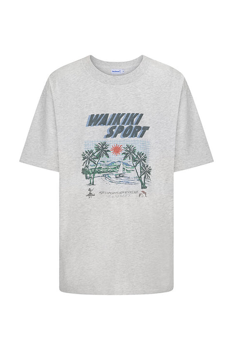 Waikiki Sport Tee - Grey