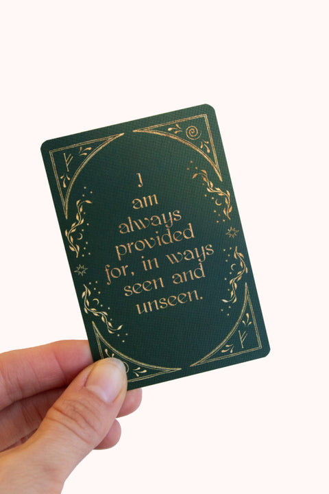 Abundance Affirmation Cards