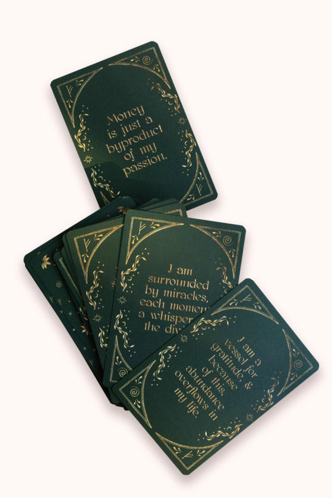 Abundance Affirmation Cards