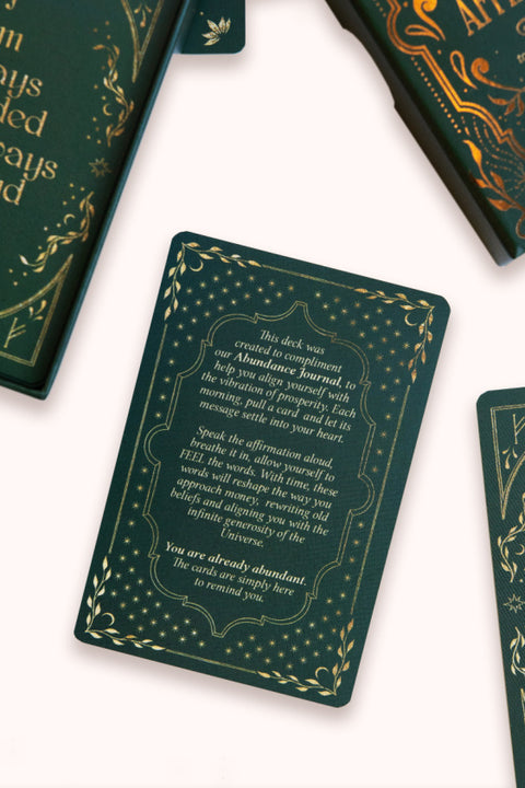 Abundance Affirmation Cards