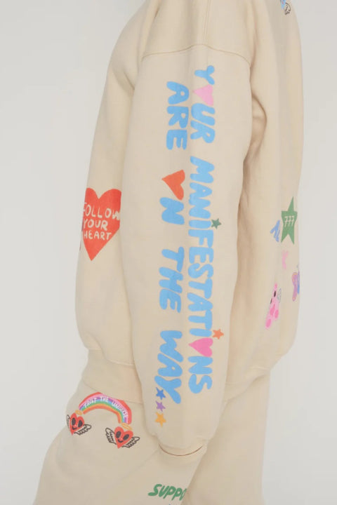 Angel Numbers Cloud Crewneck