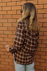 Austin Canyon Flannel Shirt - Chocolate