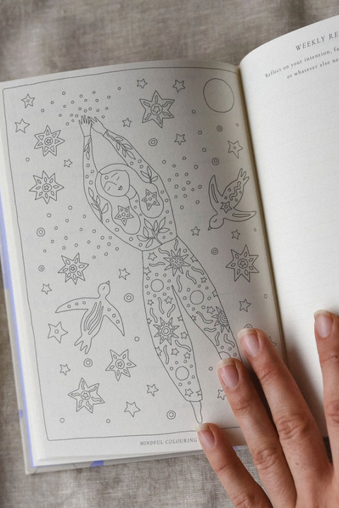 A Year of Coming Home' Guided Self-Love Journal