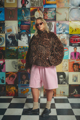 The Love You Fur-ever Jacket - Dark Leopard