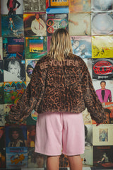 The Love You Fur-ever Jacket - Dark Leopard