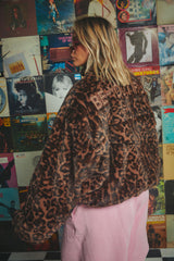 The Love You Fur-ever Jacket - Dark Leopard