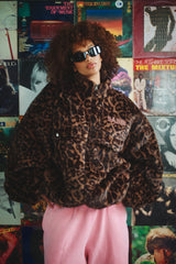 The Love You Fur-ever Jacket - Dark Leopard