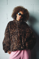 The Love You Fur-ever Jacket - Dark Leopard