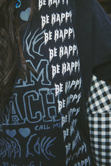 Be Happy Tee - Black