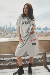 Be Happy Tee - Grey