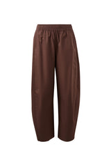 Bella Barrel Pant - Brunette