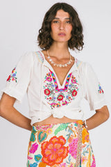 Bella Blouse - White