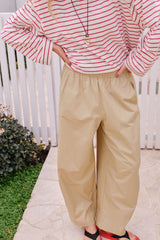 Bella Barrel Pants - Burnt Butter