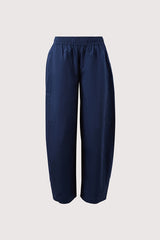 Bella Barrel Pants - Navy
