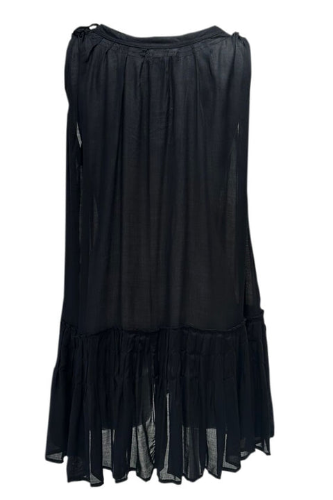 Biasa Sleeveless Short Dress - Black