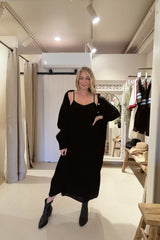Noir Maxi Slip - Black Fuijette