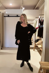 Noir Maxi Slip - Black Fuijette