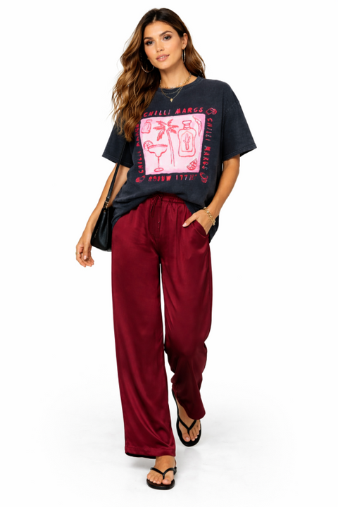 Black Spicy Margs Tee