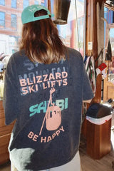 Blizzard Ski Lift Tee - Black
