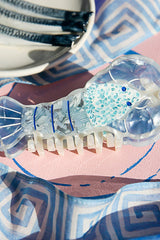 Blue Lobster Hair Claw