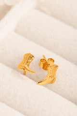 Cowgirl Boot Studs - Gold