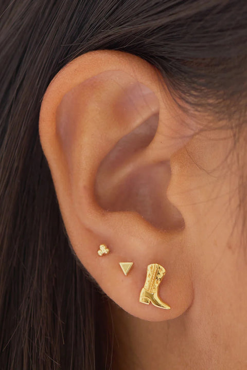 Cowgirl Boot Studs - Gold