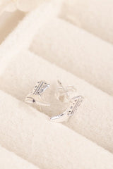 Cowgirl Boots Studs - Silver