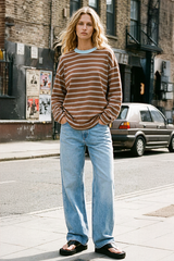 Coco Sky Stripe Long Sleeve