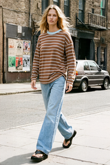 Coco Sky Stripe Long Sleeve