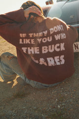 Who the Buck Cares Knit Jumper