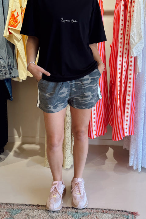 Camo Racer Denim Short