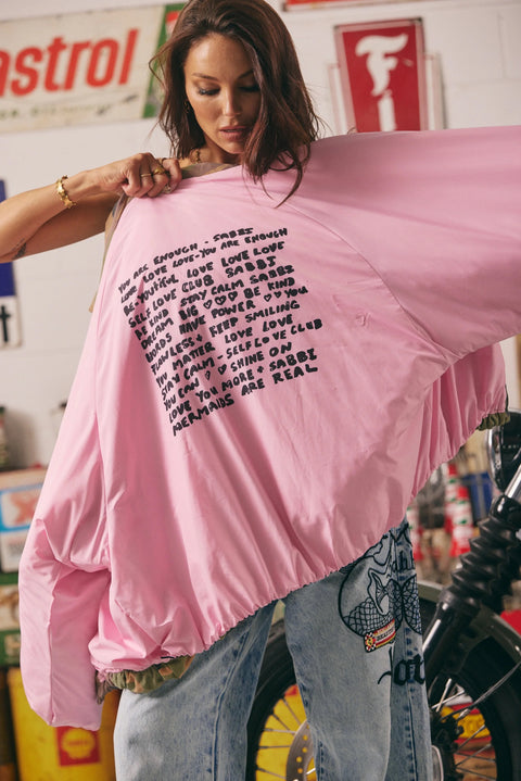 Be Kind Bomber Jacket - Camo