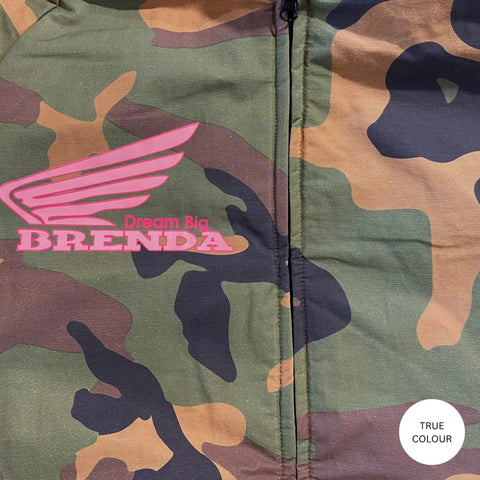 Be Kind Bomber Jacket - Camo