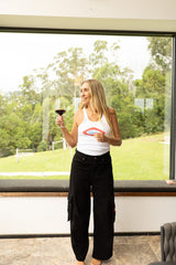 Cleo Cargo Pants - Black