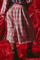 Check Mate Shorts - Pink