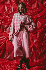 Check Mate Shorts - Pink