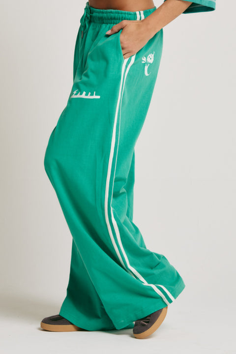 The Chido Pants - Green Margie