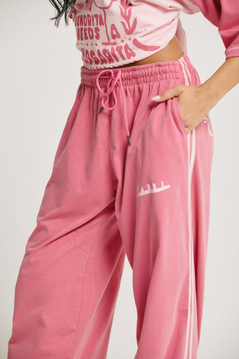 The Chido Pants - Pink Margie