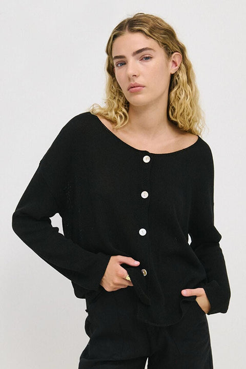 Chloe Cardigan - Black