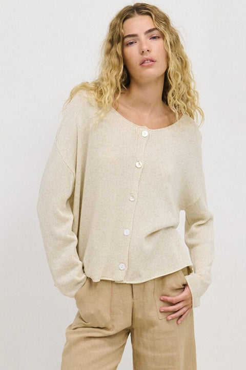 Chloe Cardigan - Taupe