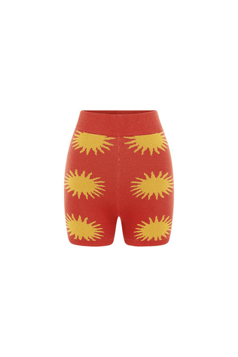 Red Sun Shorts