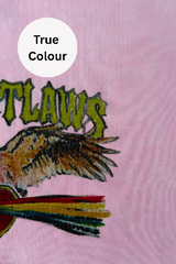 The Sabbi Outlaw Shirt Tee - Pink/Green