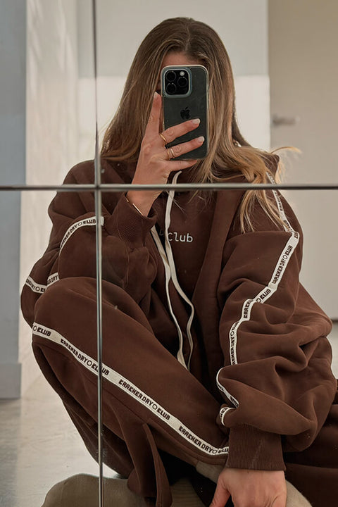 PRE- ORDER Cloud Racer Sweatpants - Chocolate