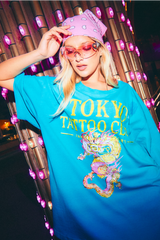 Club Tokyo Tee - Blue